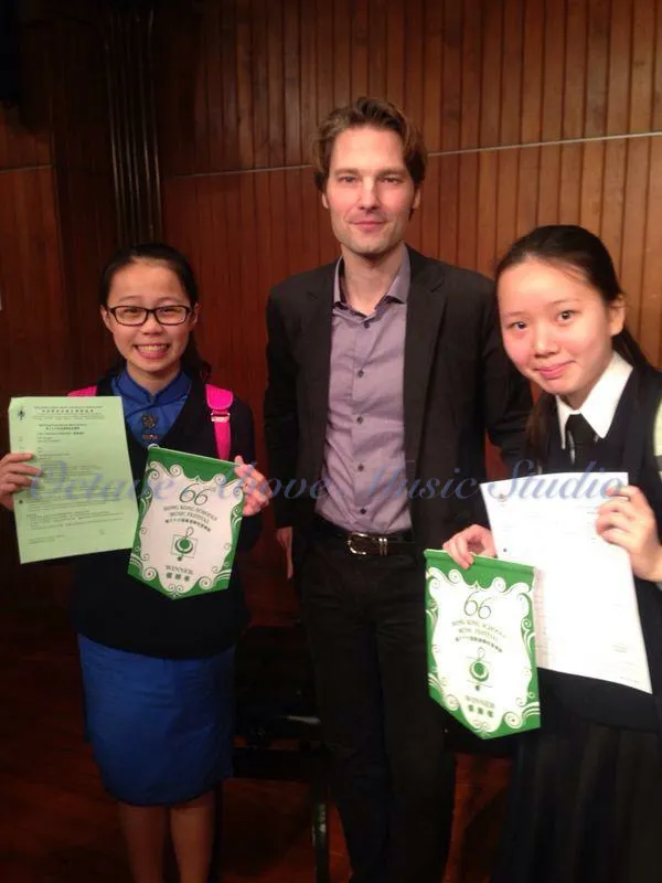 第66屆香港學校音樂節（鋼琴四手聯彈 - 中級組）：冠軍